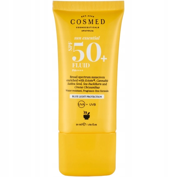 COSMED SUN fluid do twarzy z SPF 50+, 50 ml