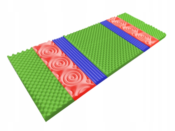 Vrchní Matrace 80x200 masážní matrace 6cm Topper H3