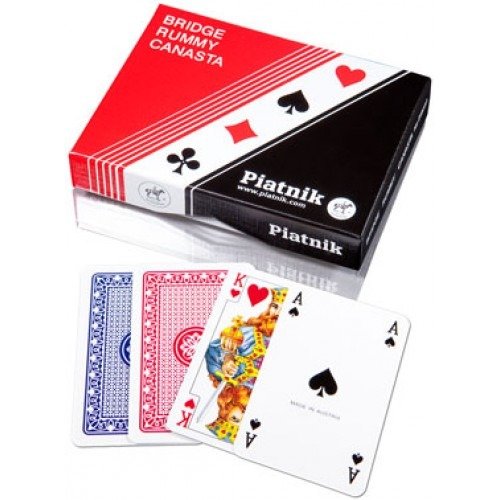 

2 X Klasyczne Karty Do Gry Standard Piatnik Luxury