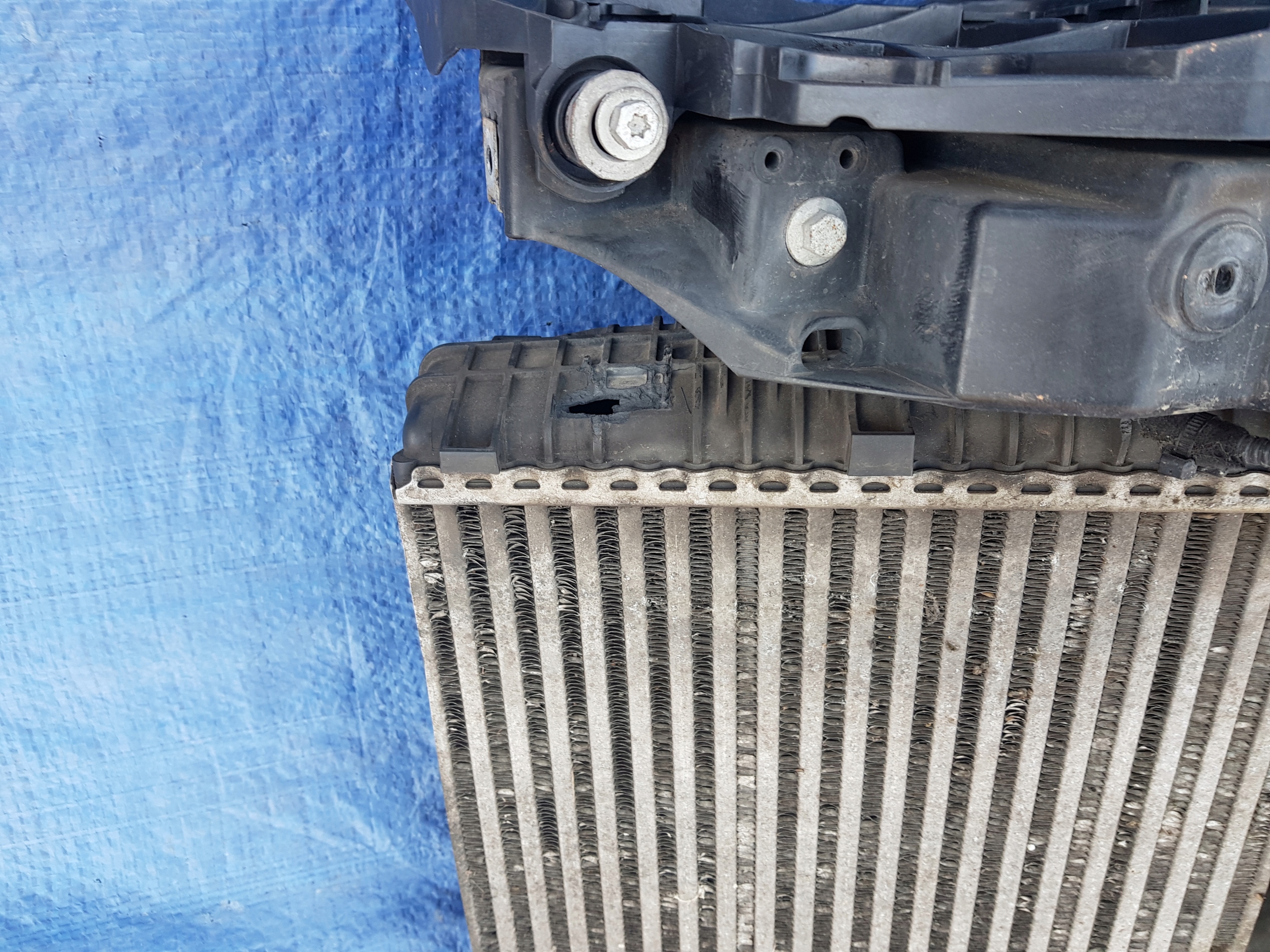 support panel for radiators radiator VW VOLKSWAGEN TOUAREG 7L 3.0 TDI
