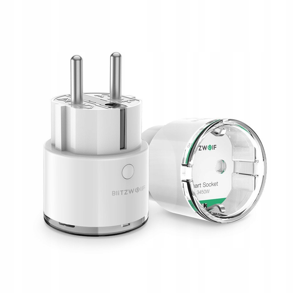 BLITZWOLF INTELIGENTNE GNIAZDKO SMART PLUG WIFI TIMER WATOMIERZ PROGRAMATOR