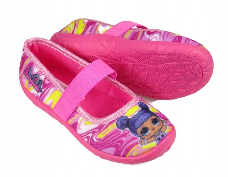 

Kapcie z gumką baleriny Lol Surprise 26