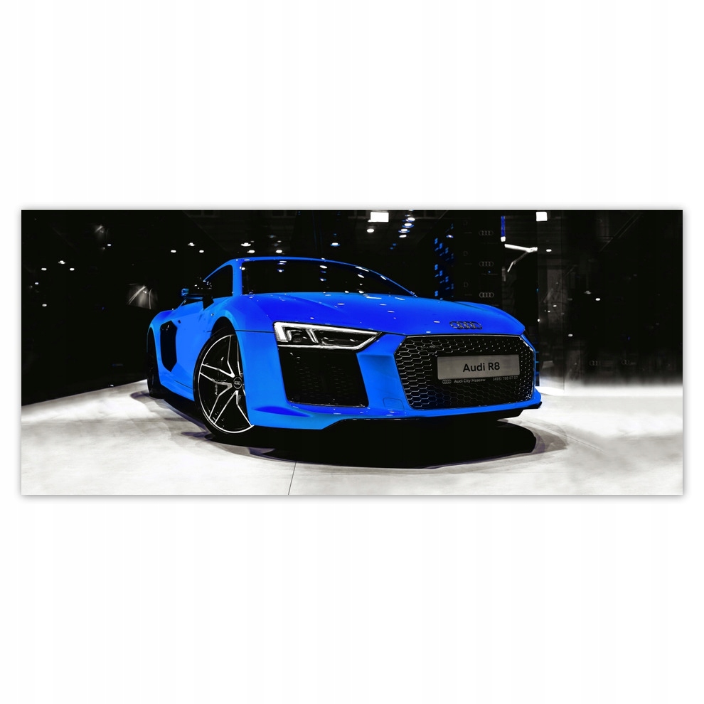 

Fototapety flizelina 211x91 Niebieskie Audi R8