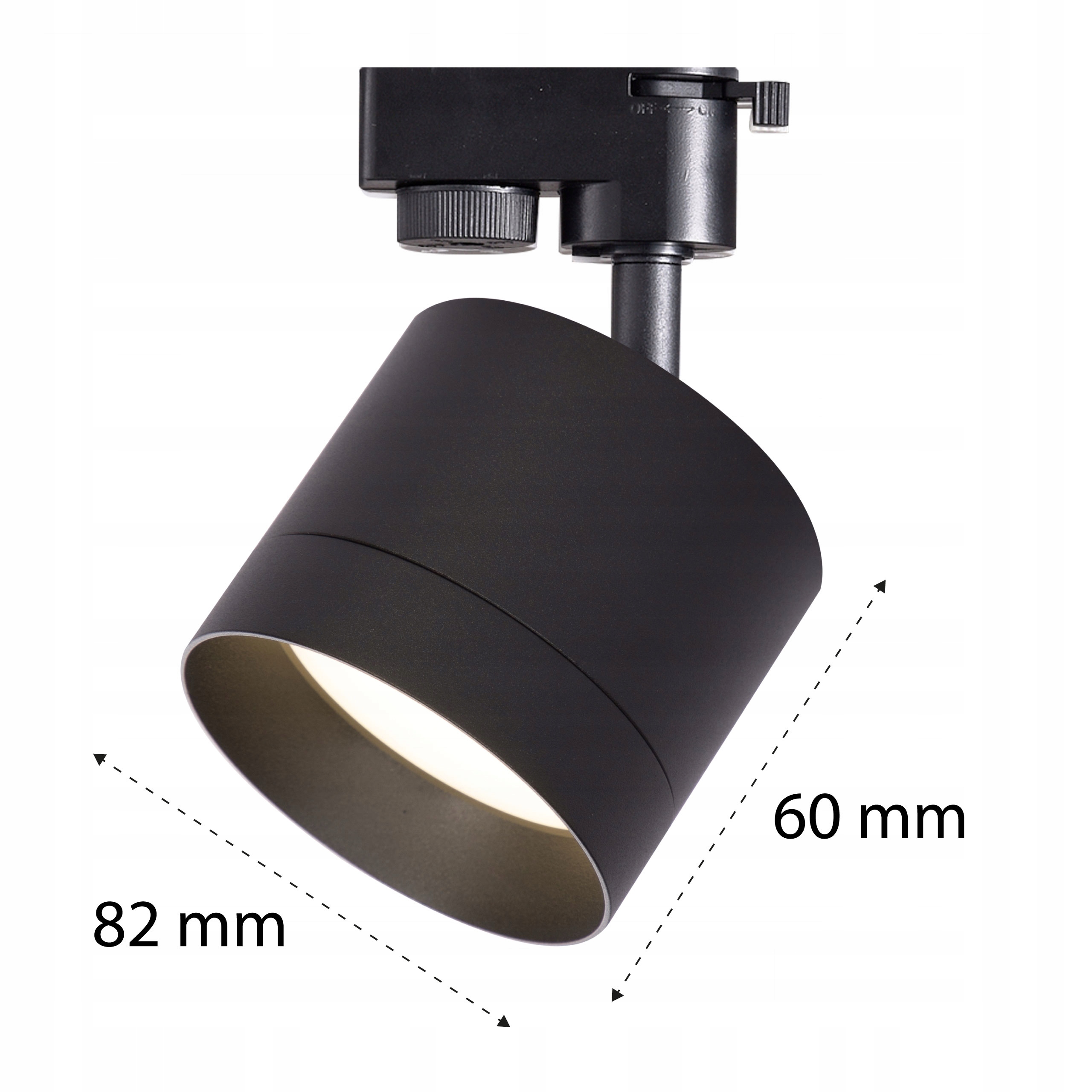 LAMPA LED REFLEKTOR GX53 do SZYNOPRZEWÓD 1 fazowy Rodzaj szynoprzewód