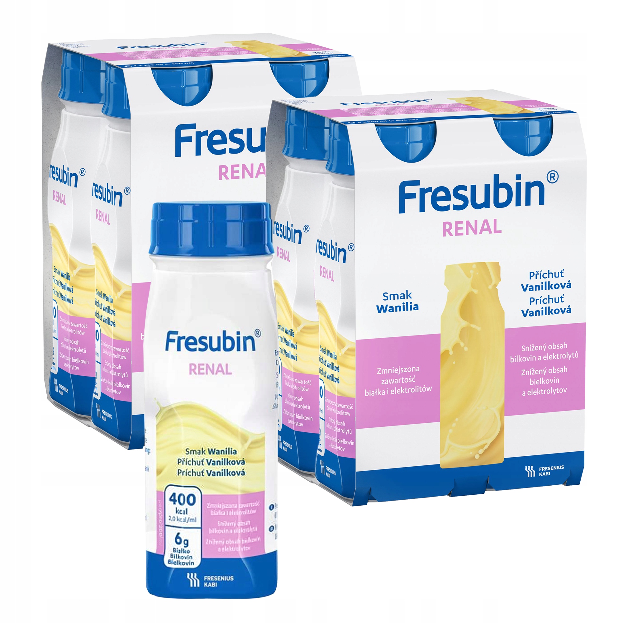 Fresubin Renal o smaku waniliowym 4x200 ml