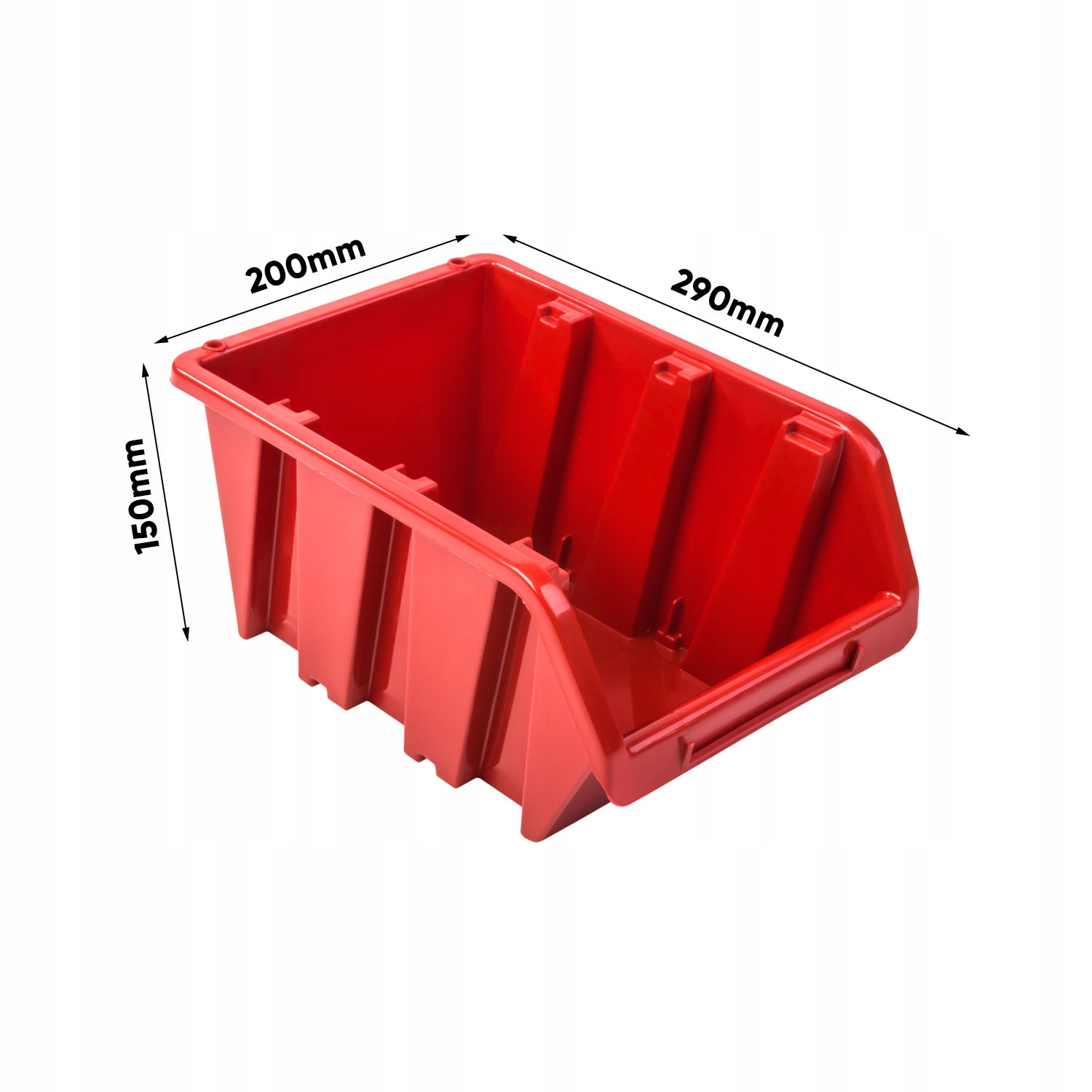 20X Pojemnik magazynowy kuweta NP12 KTR30 RED Kod producenta PRO-NP12-R444X20