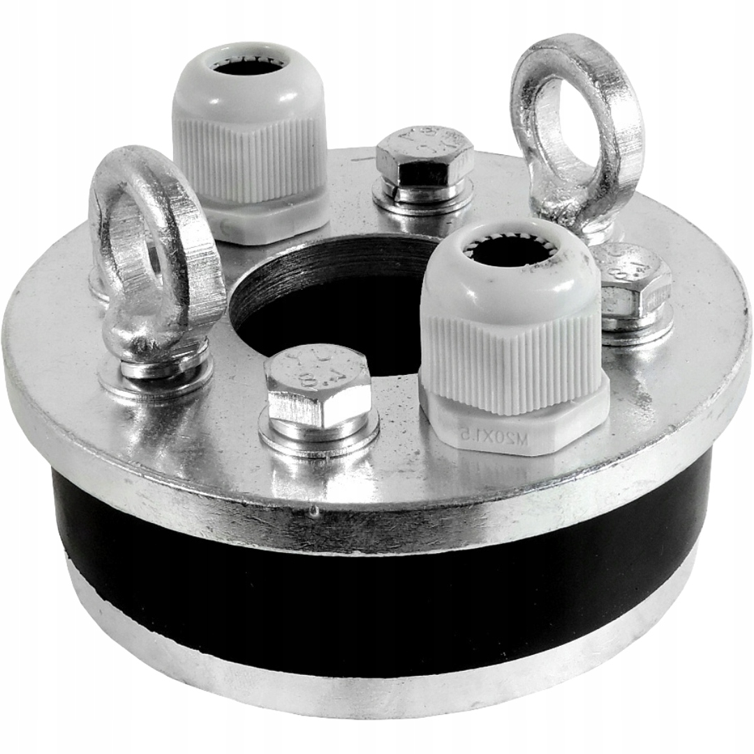 GŁOWICA STUDZIENNA WEWNĘTRZNA 110/40mm PE PRZOLOTOWA OCYNKOWANA DO STUDNI