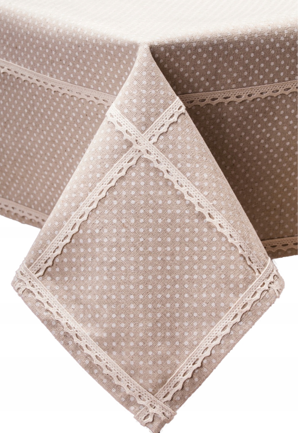 

Obrus lniano-bawełniany 150x350 lniany rustykalny