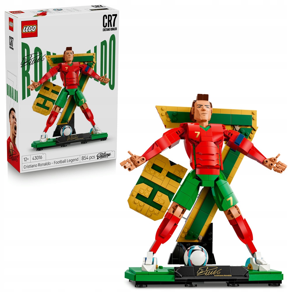 Lego Editions 43016 Cristiano Ronaldo Fotbalová legenda