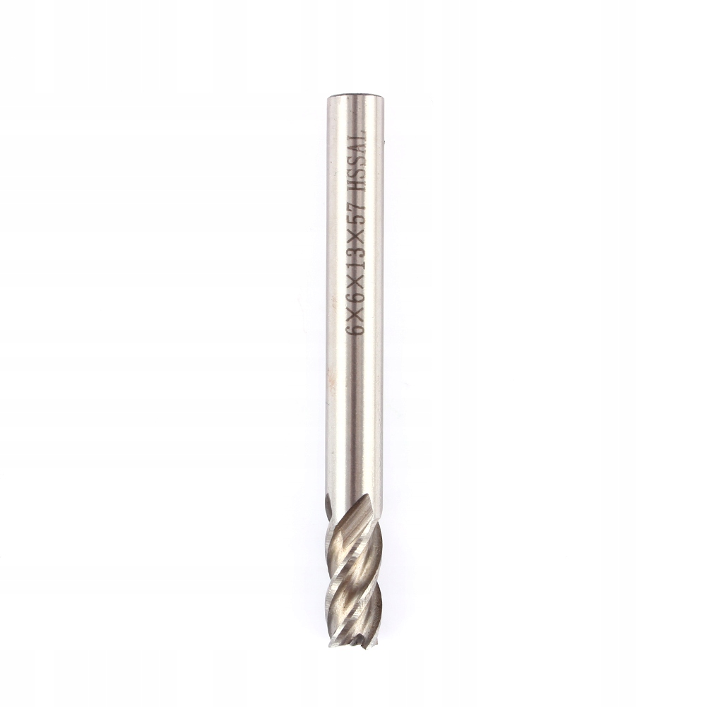 FREZ Z WĘGLIKÓW SPIEKANYCH FREZY CNC 6MM*6MM*13MM*57MM HSS-AL Kod producenta GSGJ14200-6