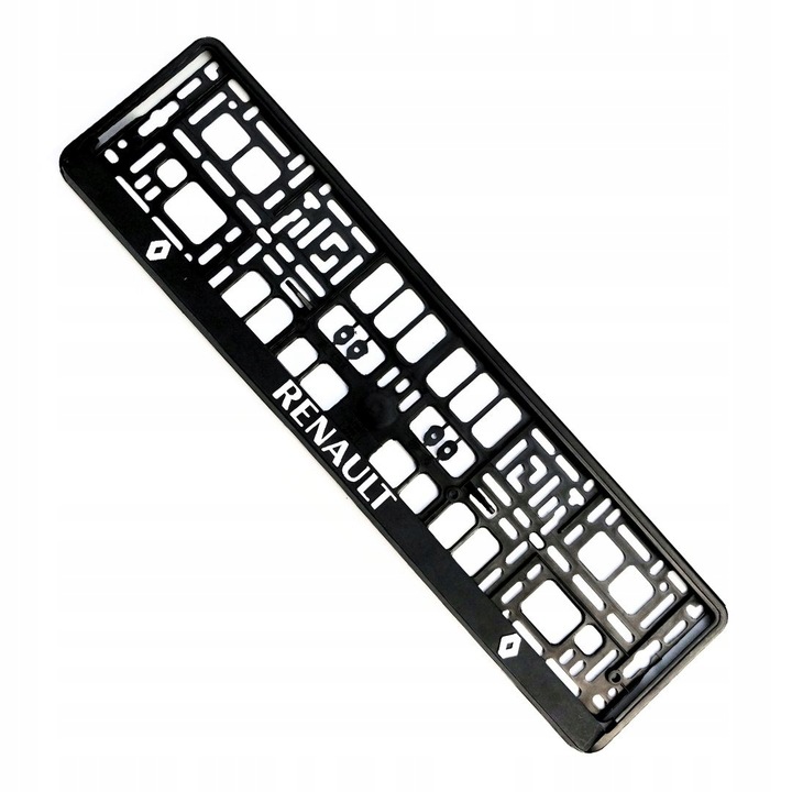 Ramka Pod Tablicę Rejestracyjną 3D Renault 2SZT