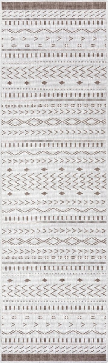 Behúň 80x350 cm, obojstranný, šnúrkový, plocho tkaný na chodbu a predsieň