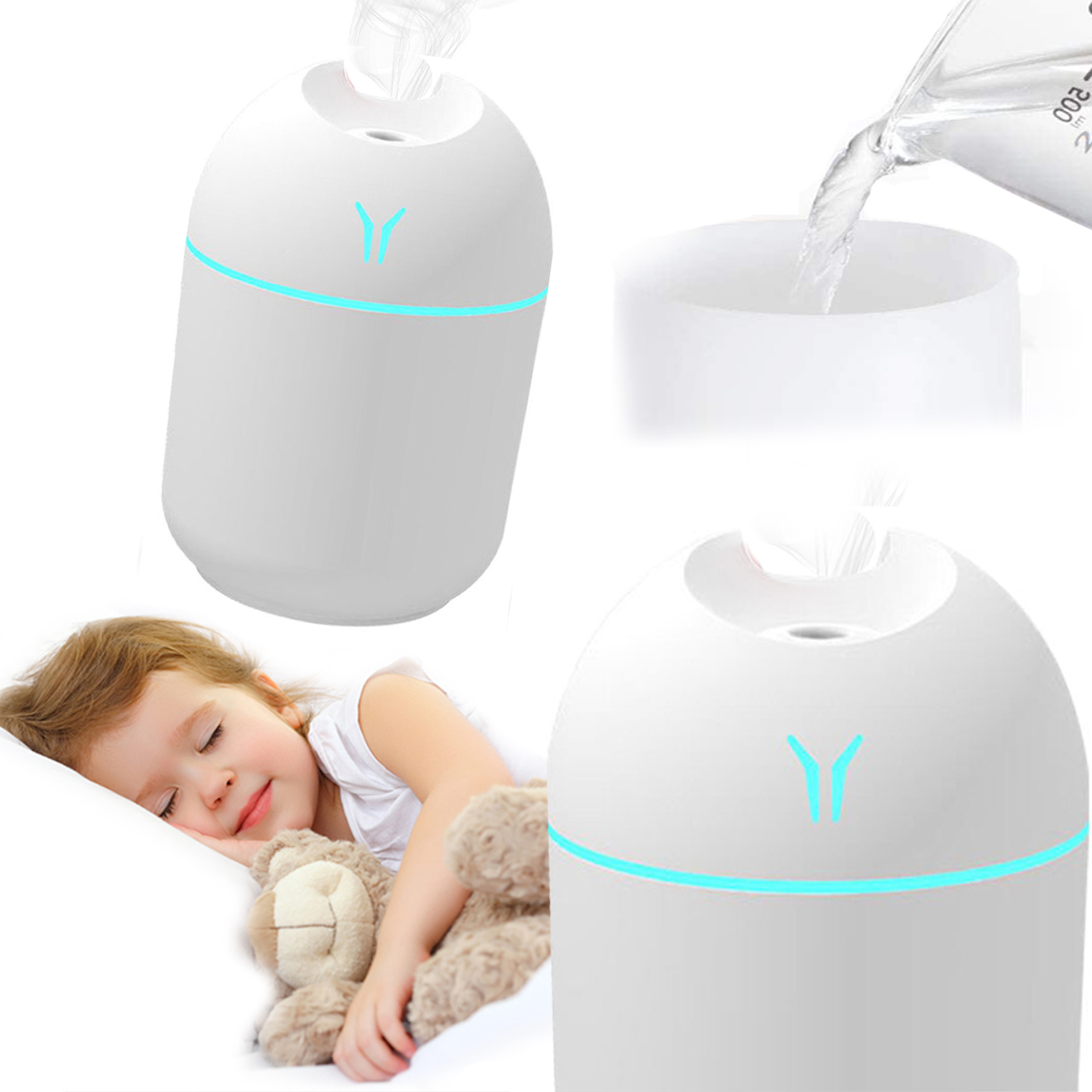 

Nawilżacz powietrza 250ml Dyfuzor zapachowy Usb 45