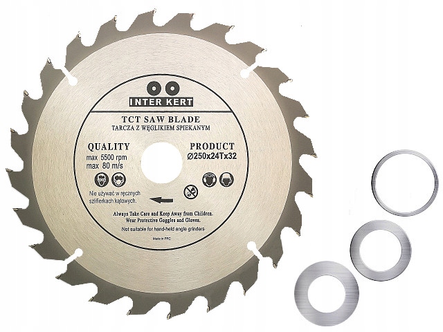 TARCZA PIŁA WIDIOWA WIDIA DO DREWNA 250x32 24 zęby