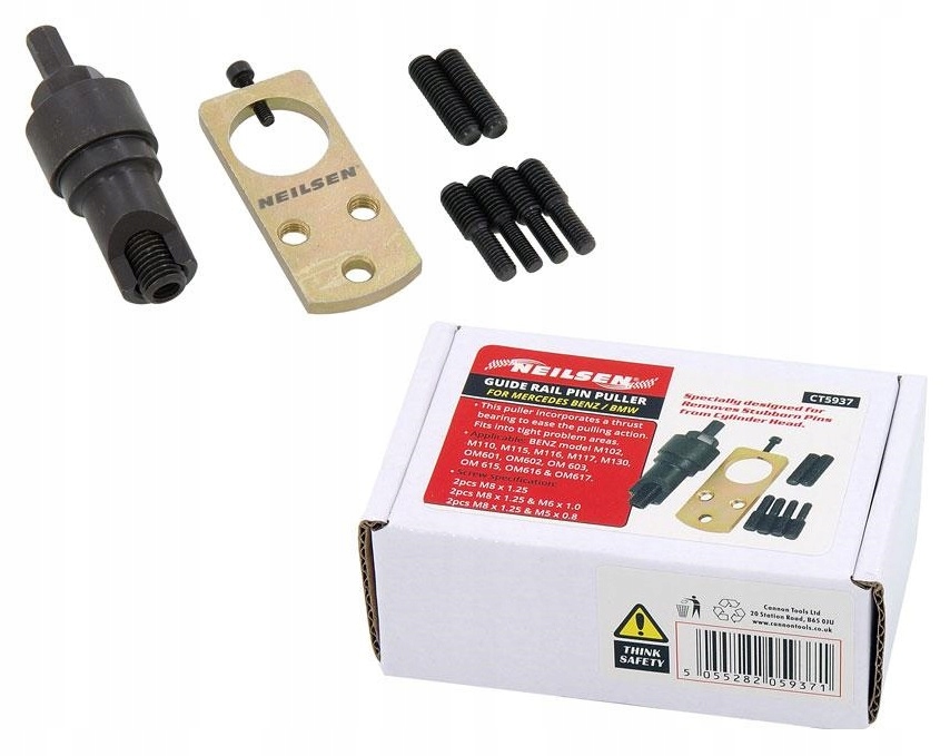 ŚCIĄGACZ SZPILEK GŁOWICY CYLINDRÓW MERCEDES OM601 OM602 OM603 OM615 OM616