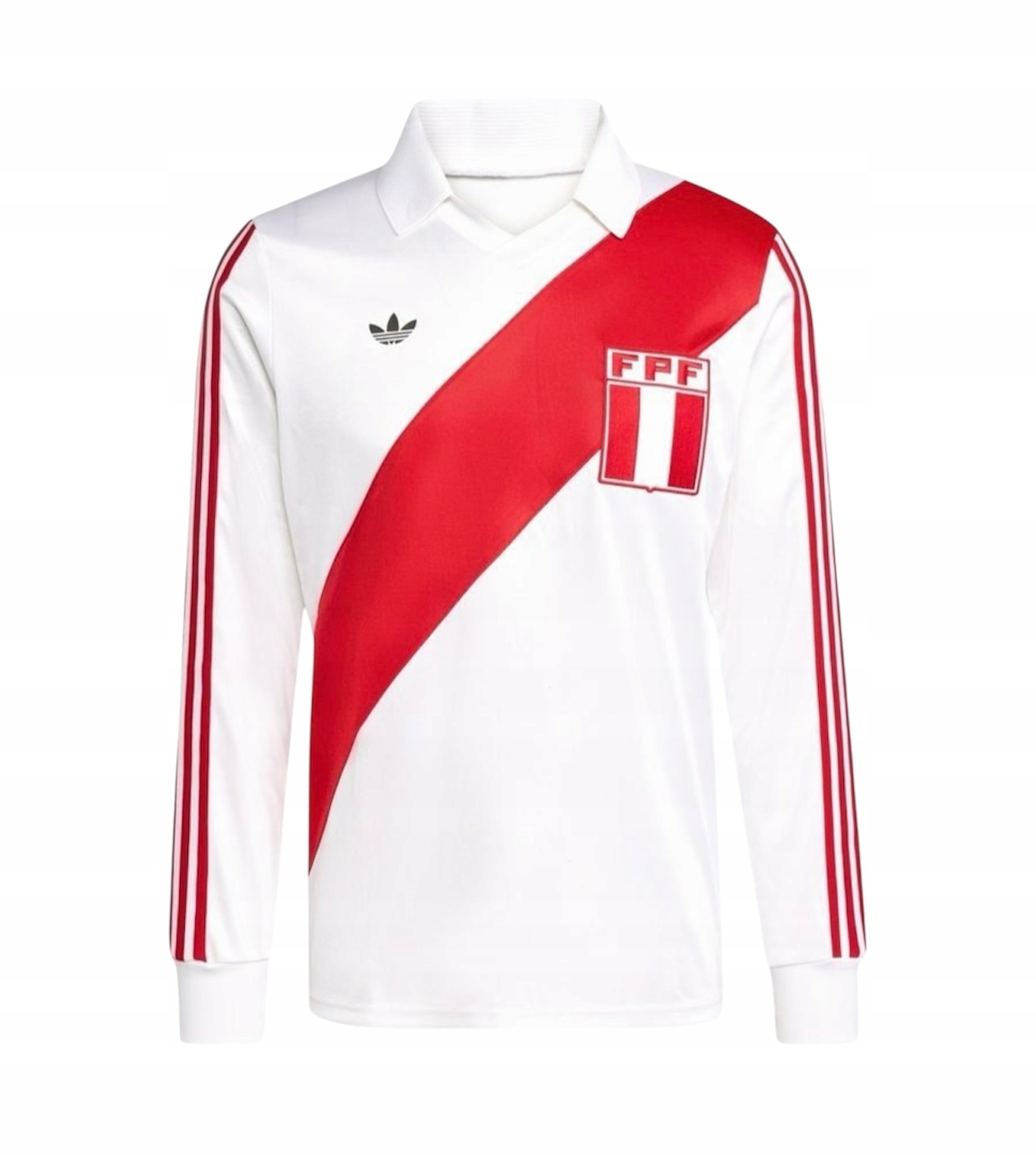 Koszulka Piłkarska Peru 1978 Reedycja Długi Rękaw Adidas JI7634 Rozmiar XL