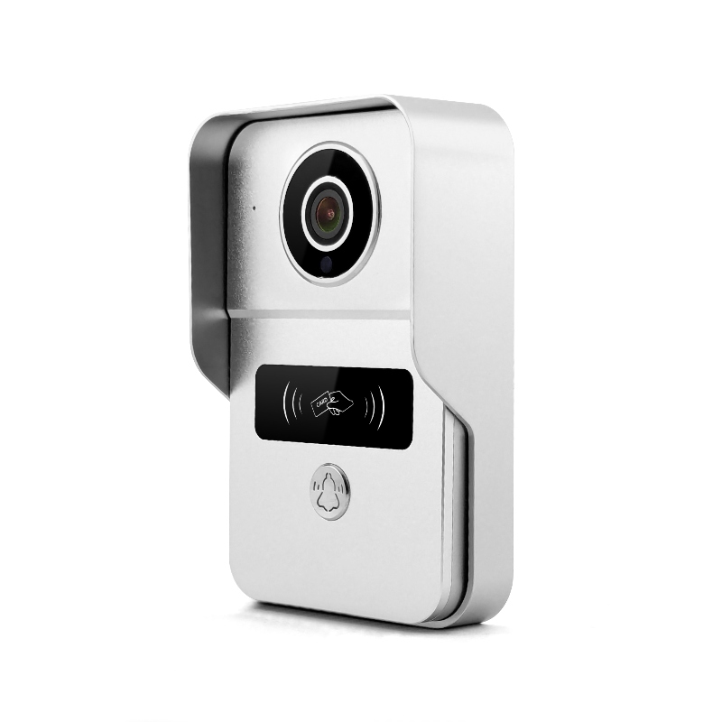 Smart Videovrátnik S Obrazovkou Komunikácia 7" Obojsmerná Tuya IP55