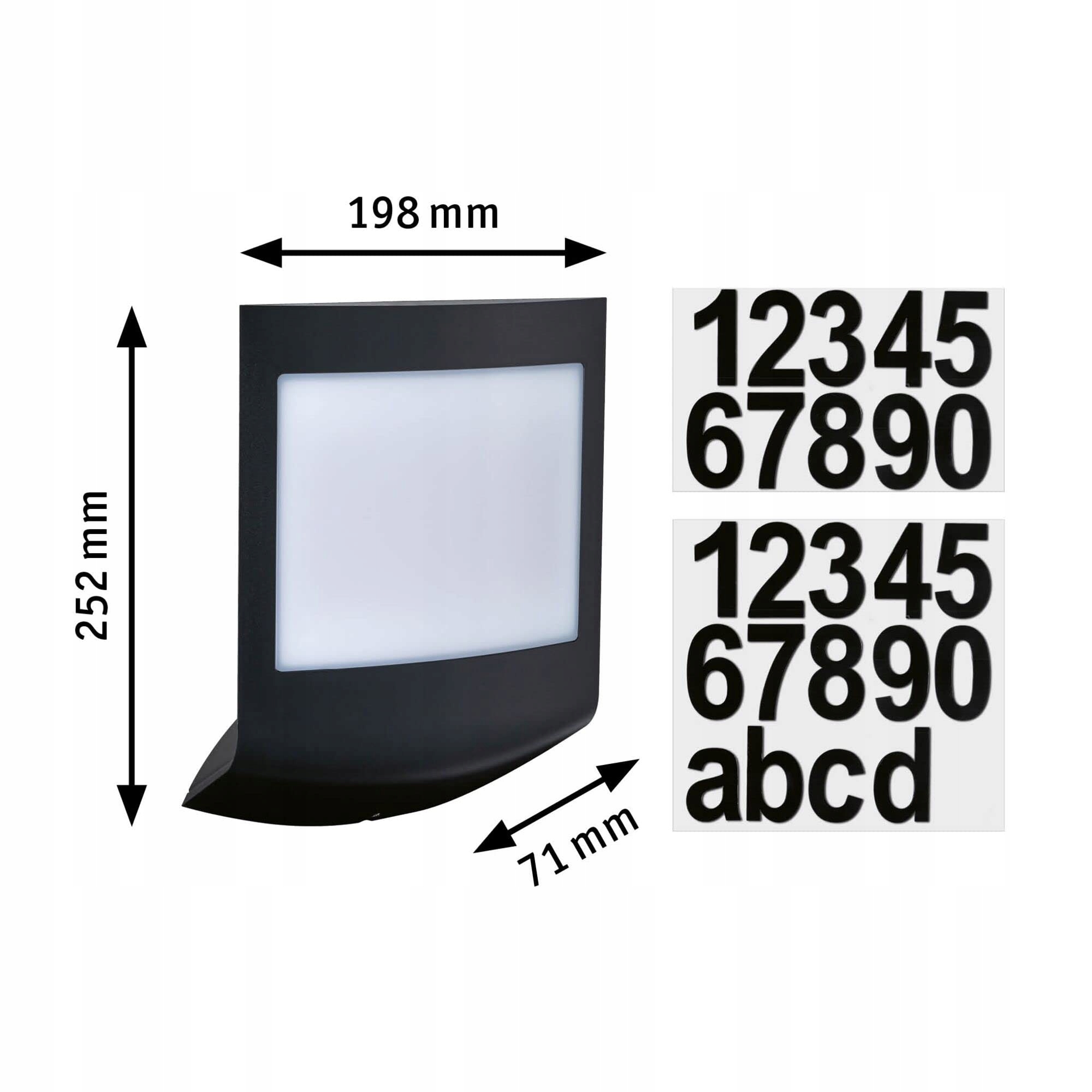PAULMANN LED Lampa Zewnętrzna Smart Home Zigbee Czujnik Ruchu RGBW 10W — miniatura 4