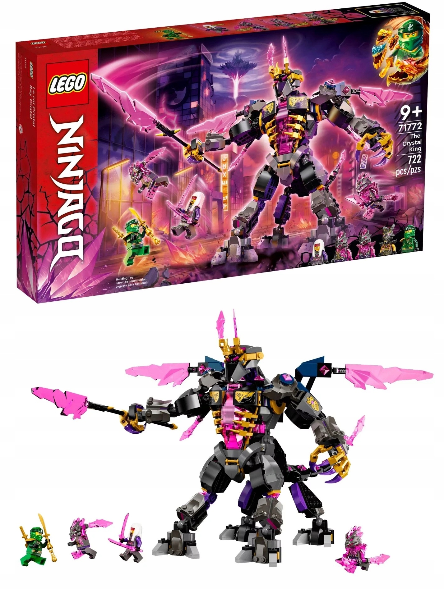 

Lego Niniago Kryształowy król 71772