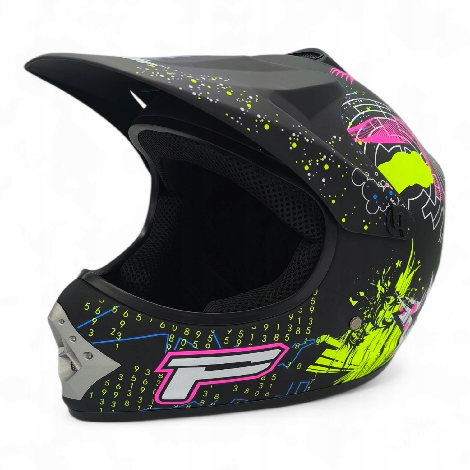 Kask Dla Dziecka Dziecięcy Rower Enduro Na Crossa Quada Hulajnogę Lekki M