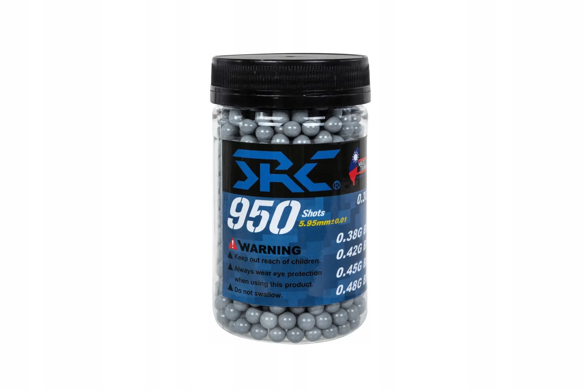 Kuličky Src 0.5 g láhev 950 kusů Šedá
