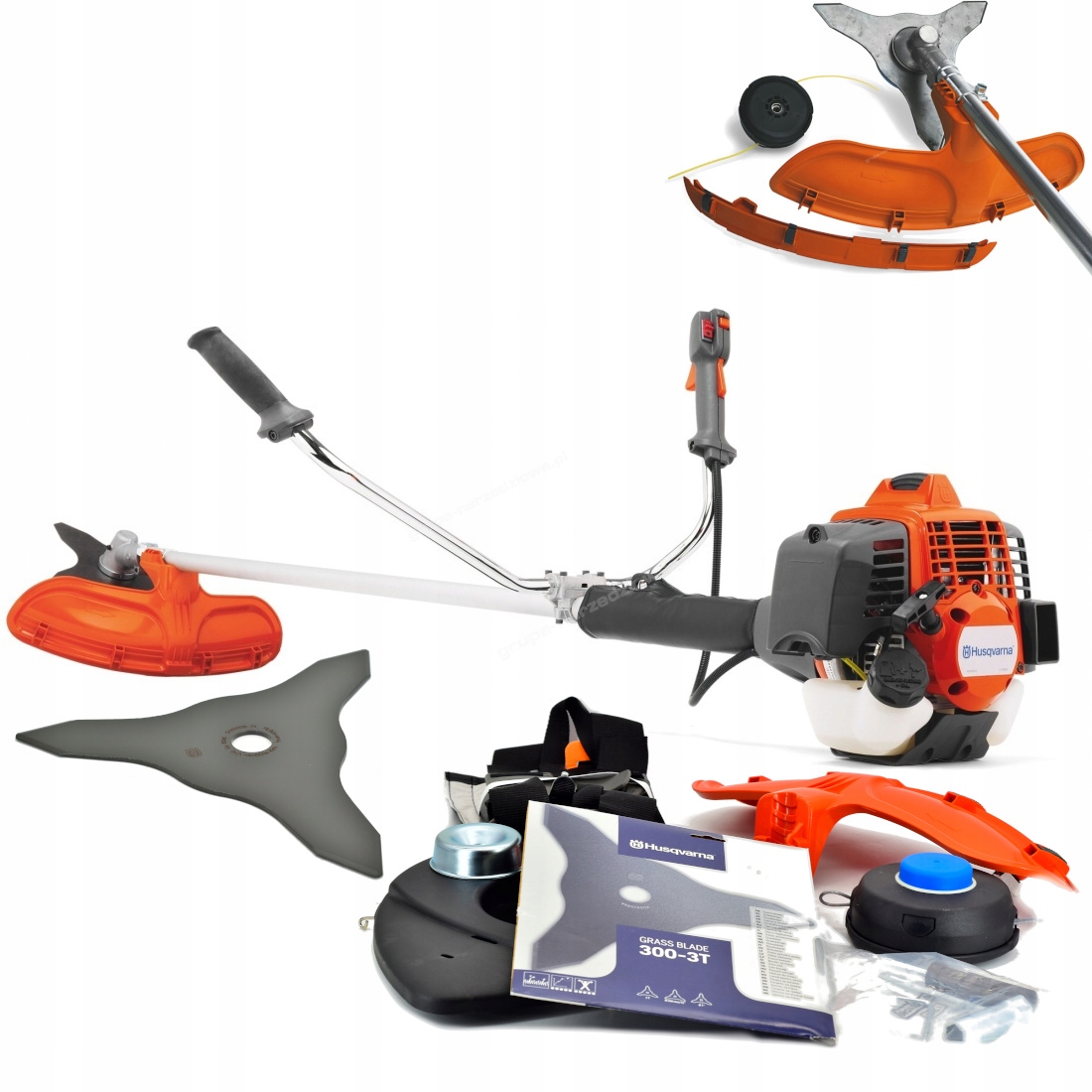 Husqvarna 553RS Wykaszarka Podkaszarka Spalinowa 3.1KM trójząb 966780004 No