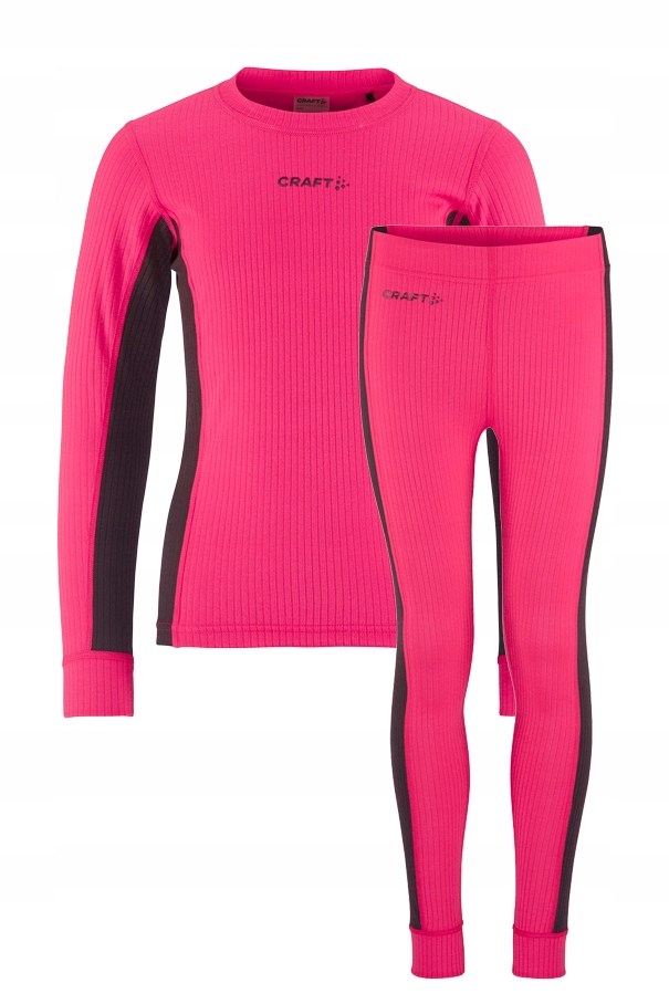 Dětský komplet spodního prádla Craft Core Dry Baselayer Set Jr vel. Růžový