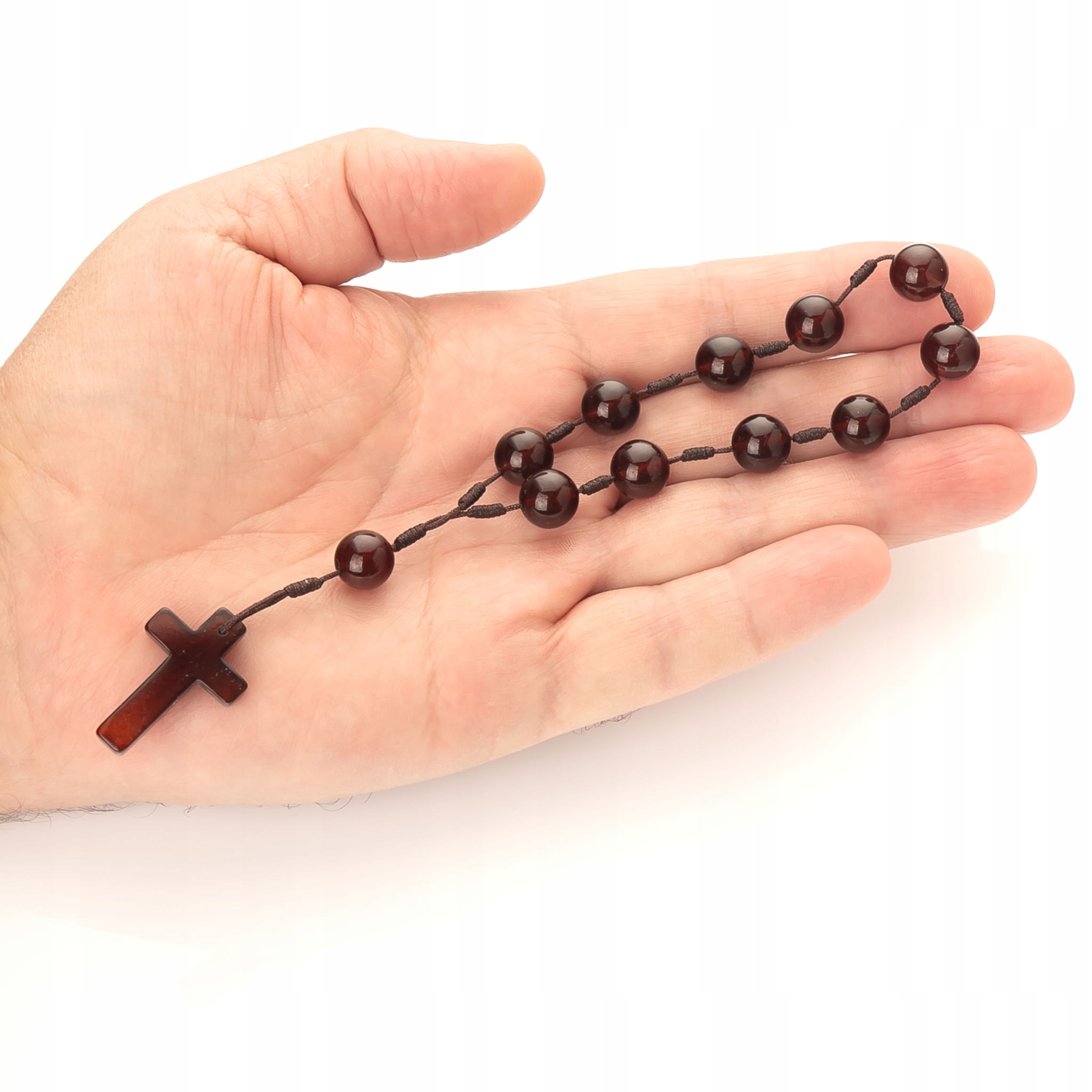 Desítka růžence|z Baltského jantaru|