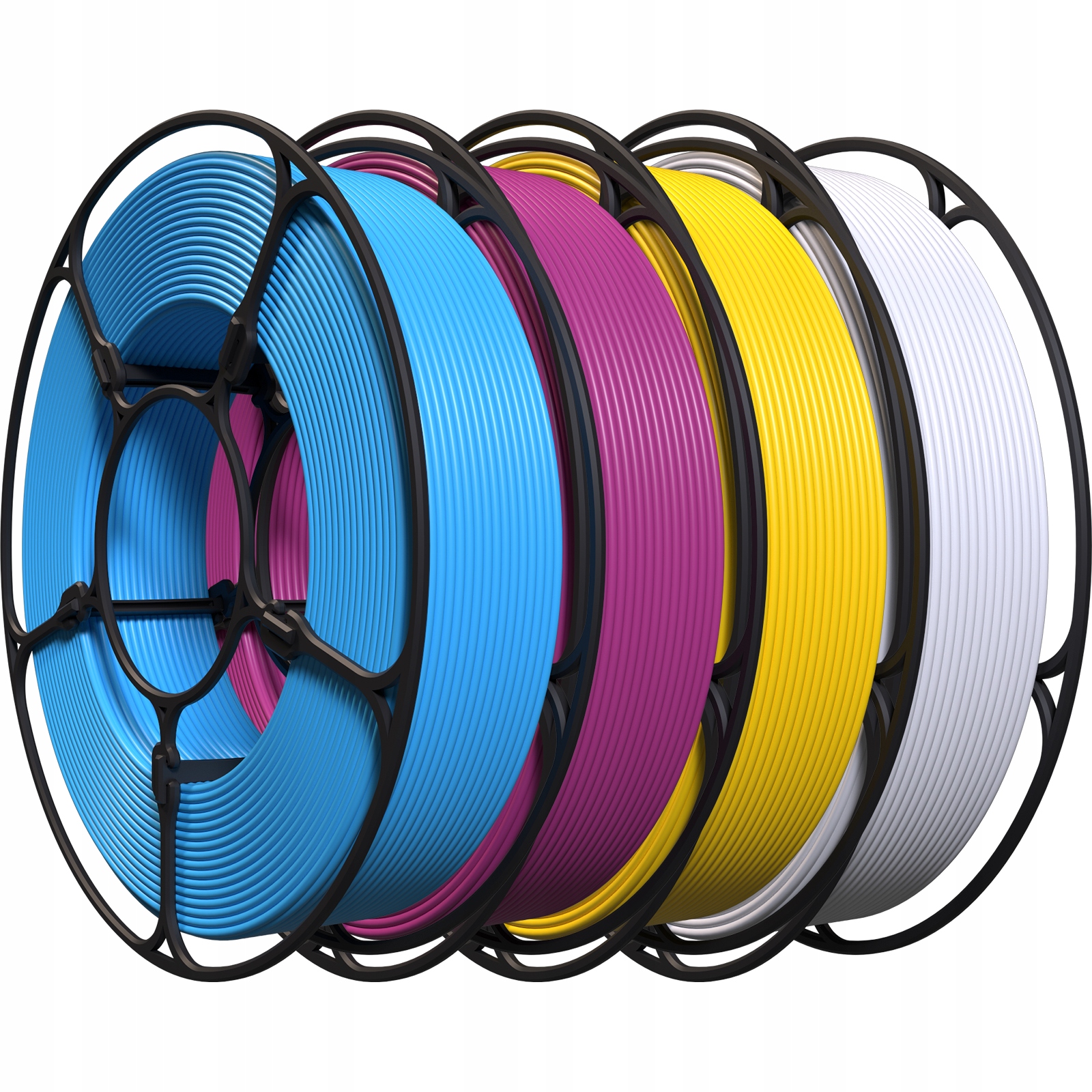 Zestaw 4x250g Filament Pla FilHub 1.75mm Lithophane Cmyk 1kg