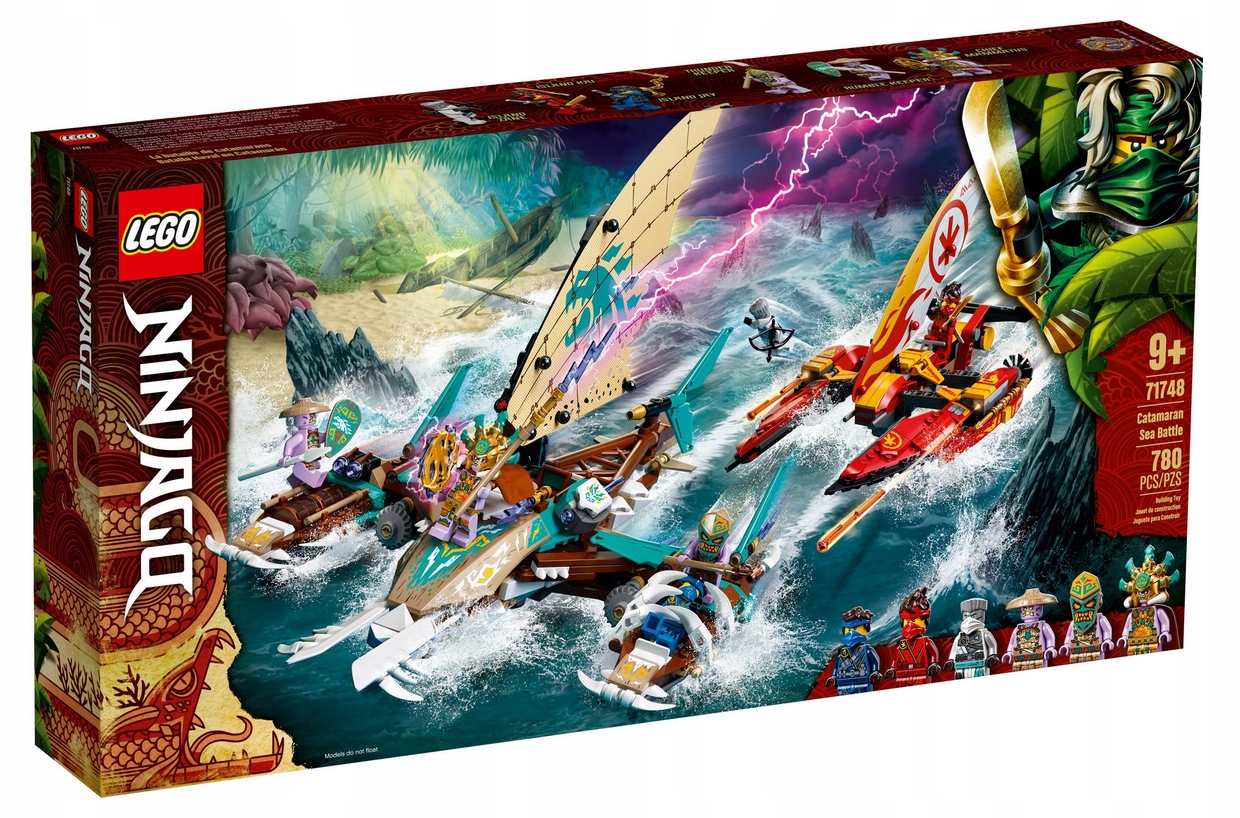 Lego Ninjago 71748 Námořní Bitva Katamaránů