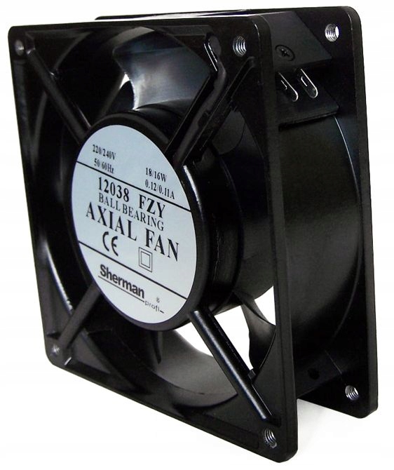 Wentylator 12038 FZY BT 230V