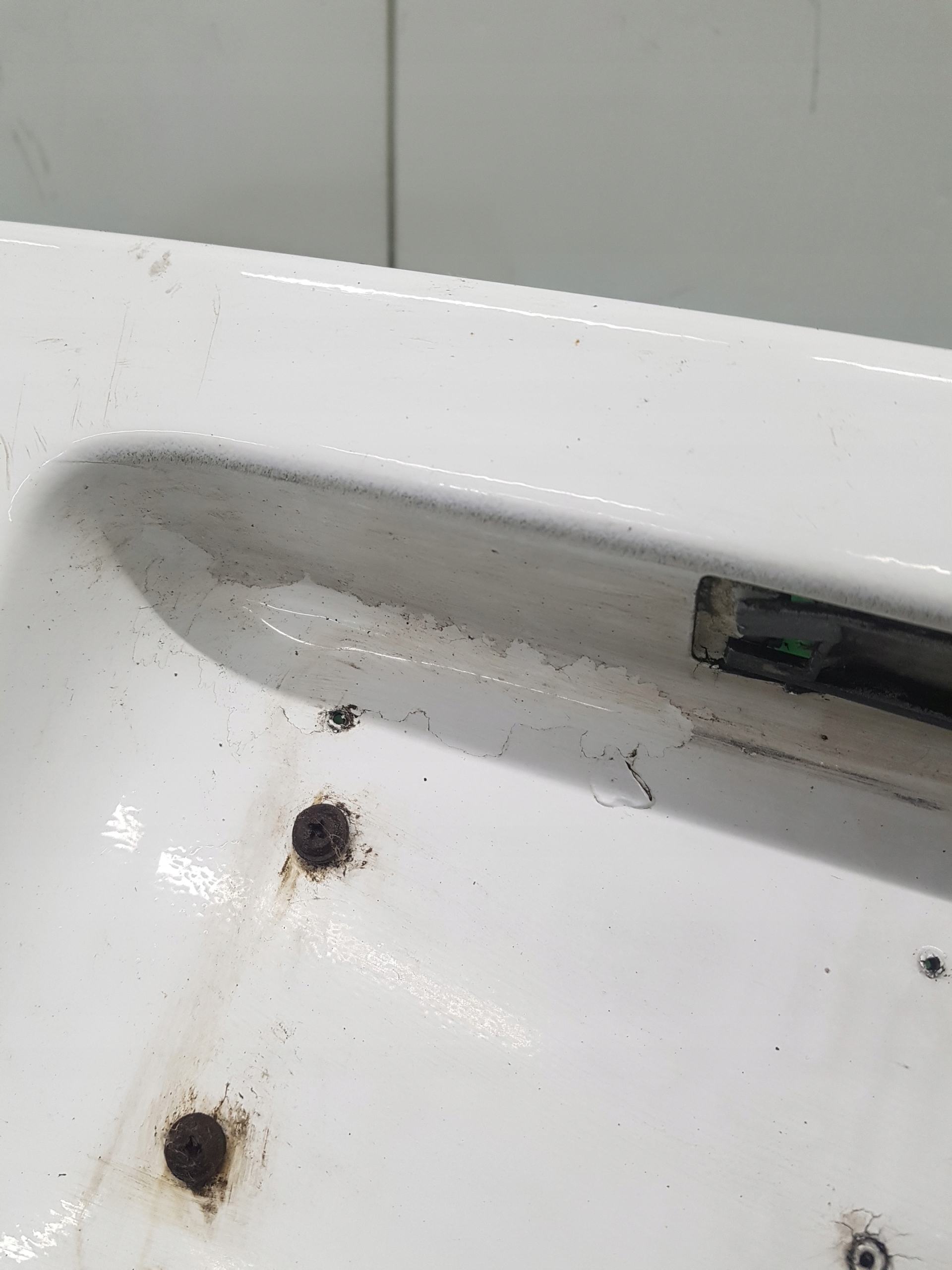 bumper rear part rear OPEL MERIVA A Y474
