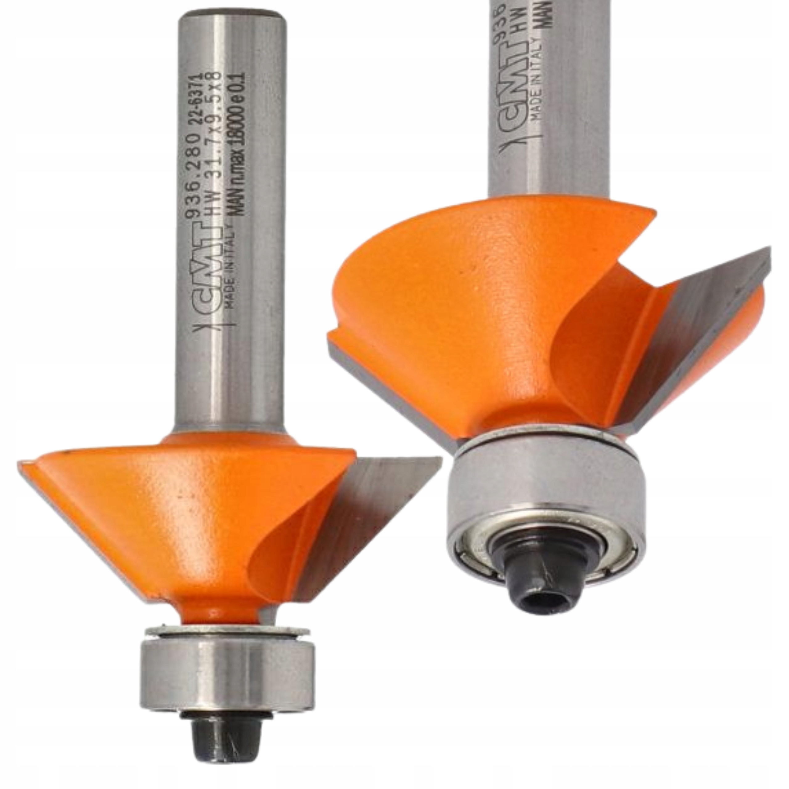 Frez Do Fazowania Ukosowania Łożysko Dolne Hm A=45 D=45 I=18 S=8 Cmt