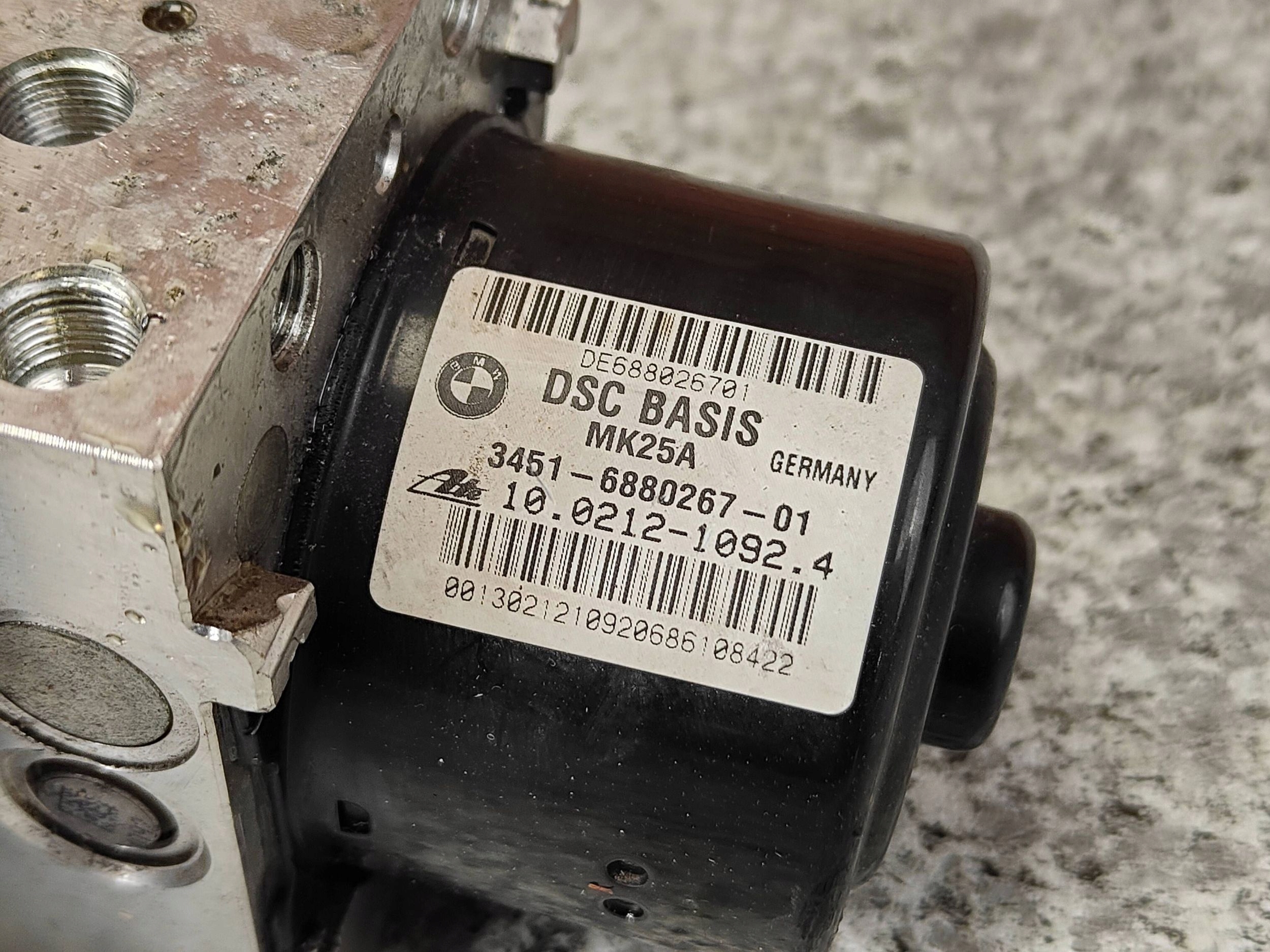 BMW X3 F25 X4 F26 насос ABS 6880267 6881322