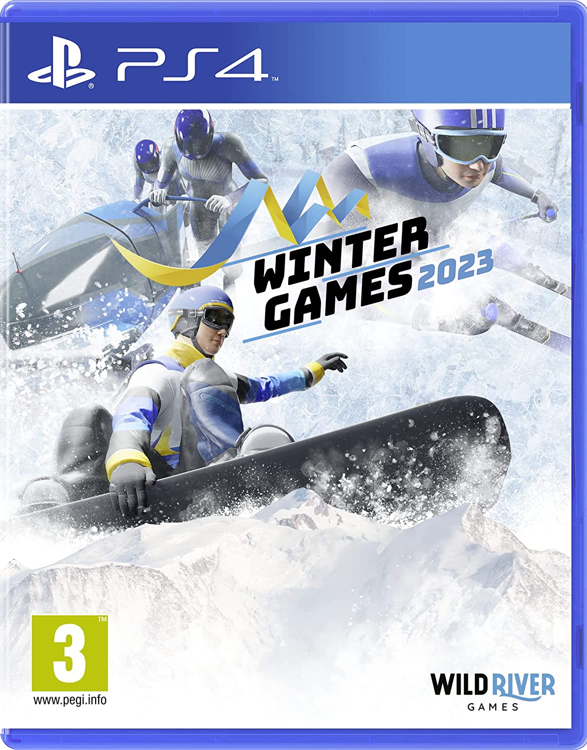Winter Games 2023 PS4 PS5 Sporty Zimowe Skoki Zjazd Biathlon Bobsleje