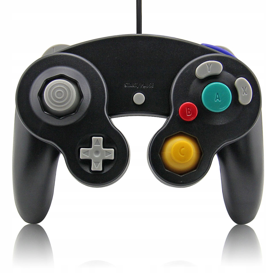 You2K Pad kontroler gamepad do Nintendo GameCube NGC i Wii czarny