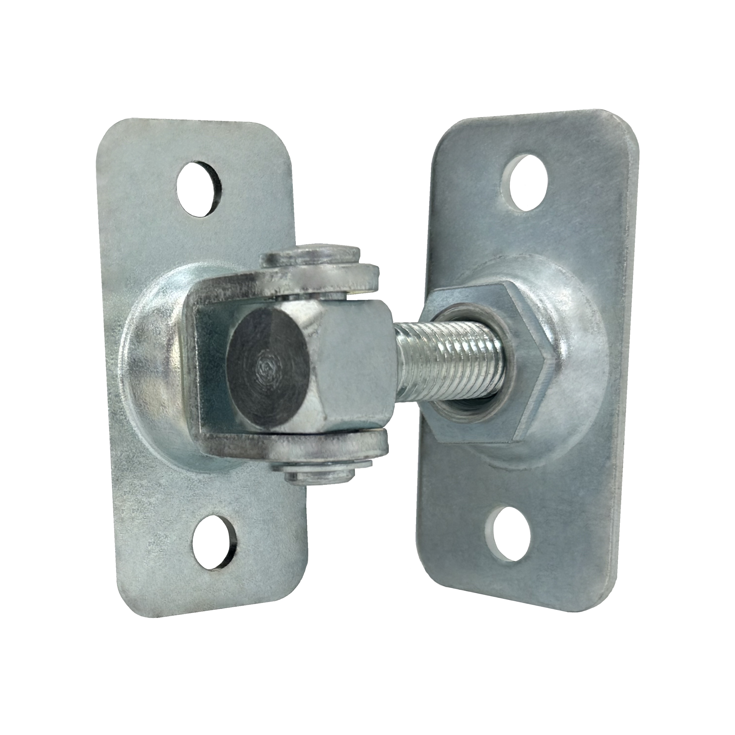 ZAWIAS REGULOWANY DWUSTRONNIE PRZYKRĘCANY M12 Z SZYLDEM 75x37 MM OCYNK