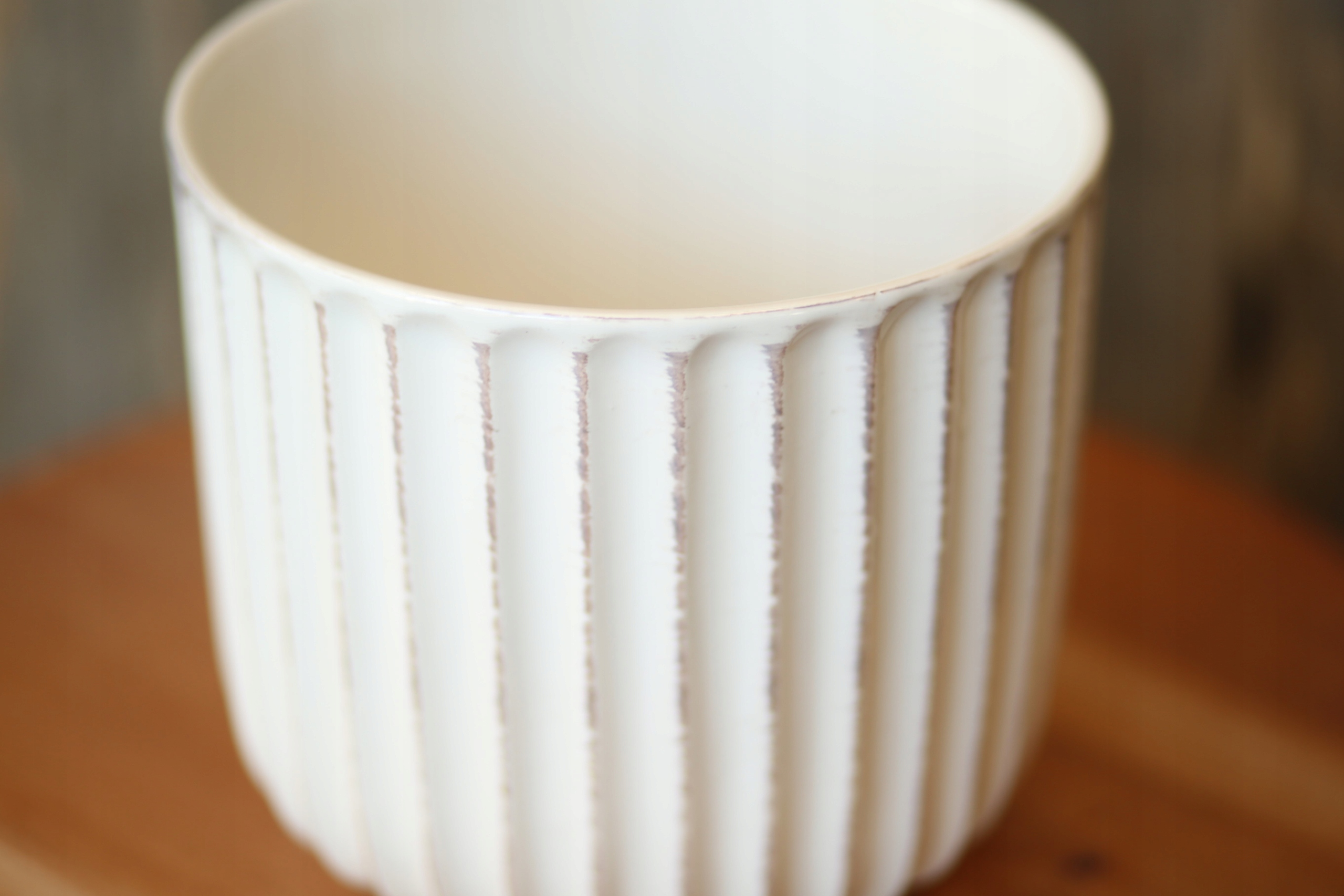 Osłonka biała Sephora 18x16cm doniczka ceramiczna Rodzaj osłonka