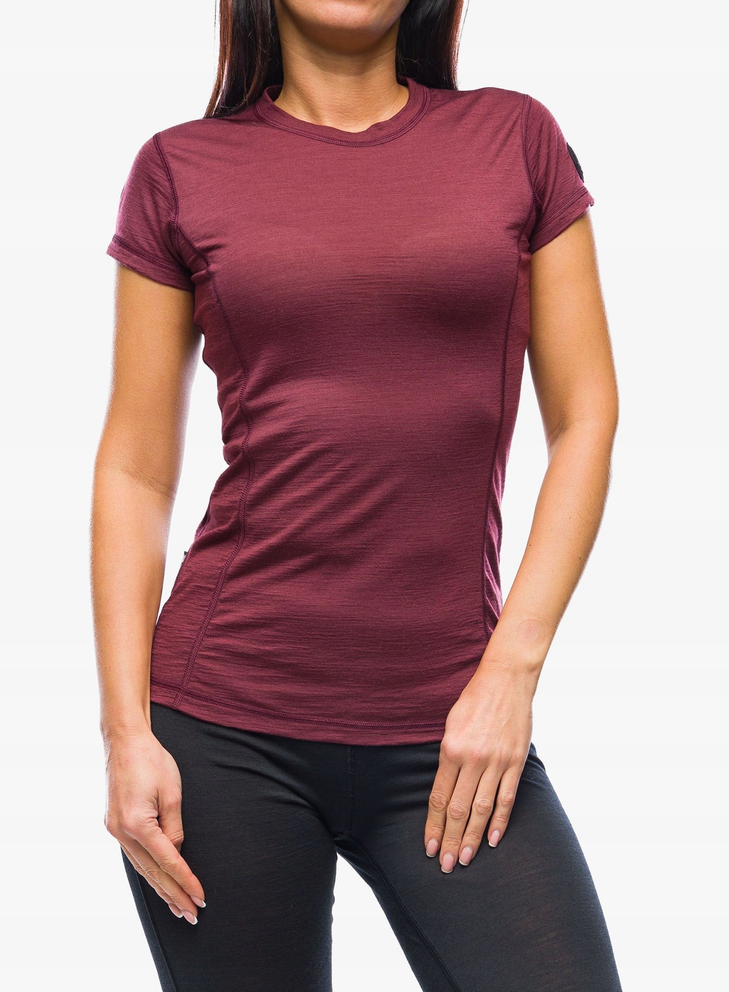 Tričko merino tričko Sensor Merino Air Tee Ss port red XL