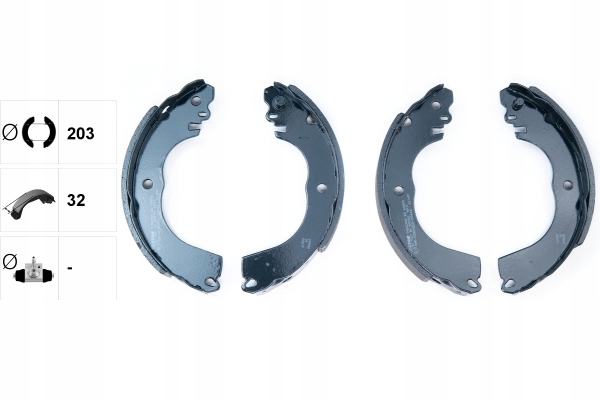 TEXTAR SZCZĘKI HAMULCA MITSUBISHI MIRAGE/SPACE STAR 1,0-1,2 12- Numer katalogowy części 91082000