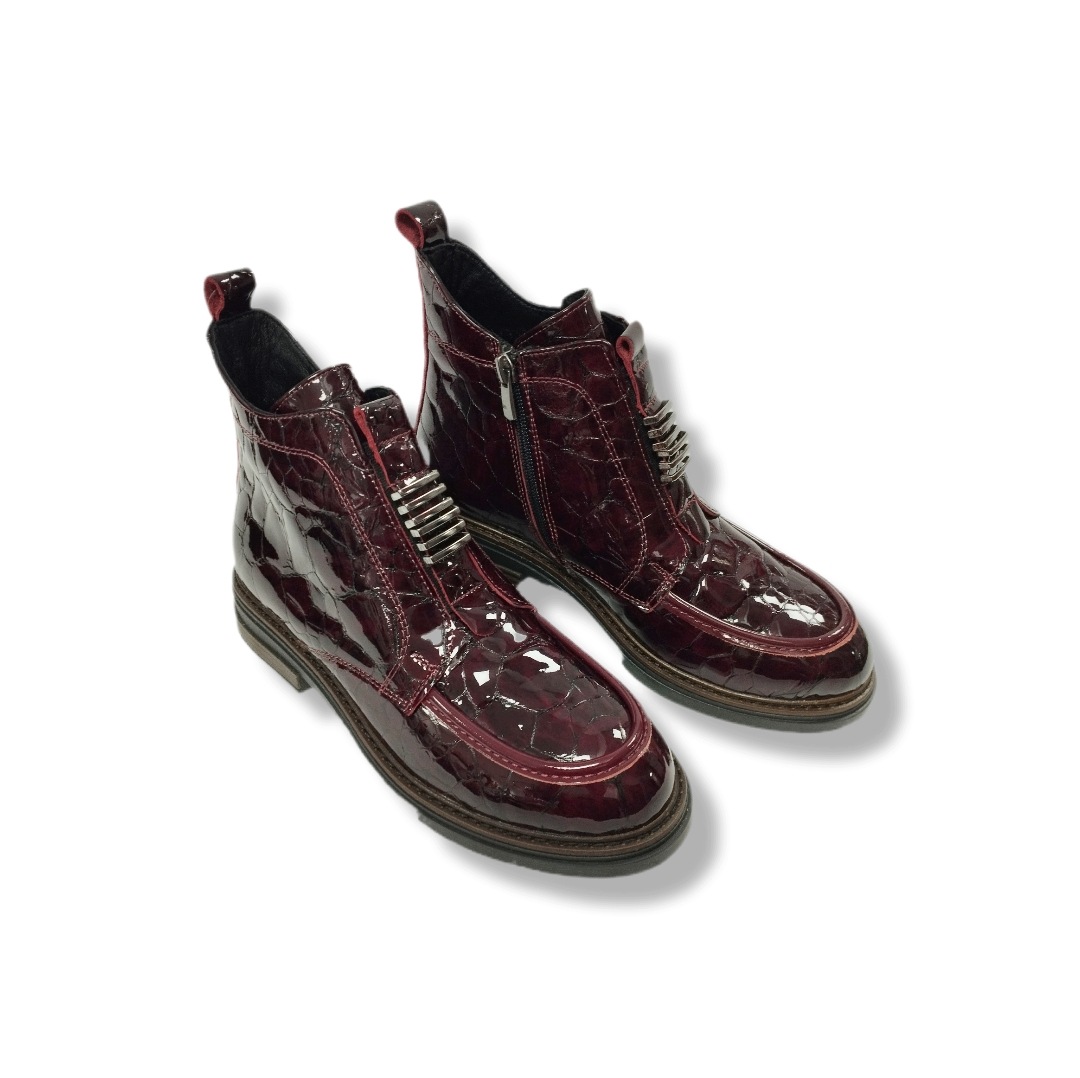 Kotníkové Boty boty Piazza Shoes bordové 960524 vel.40