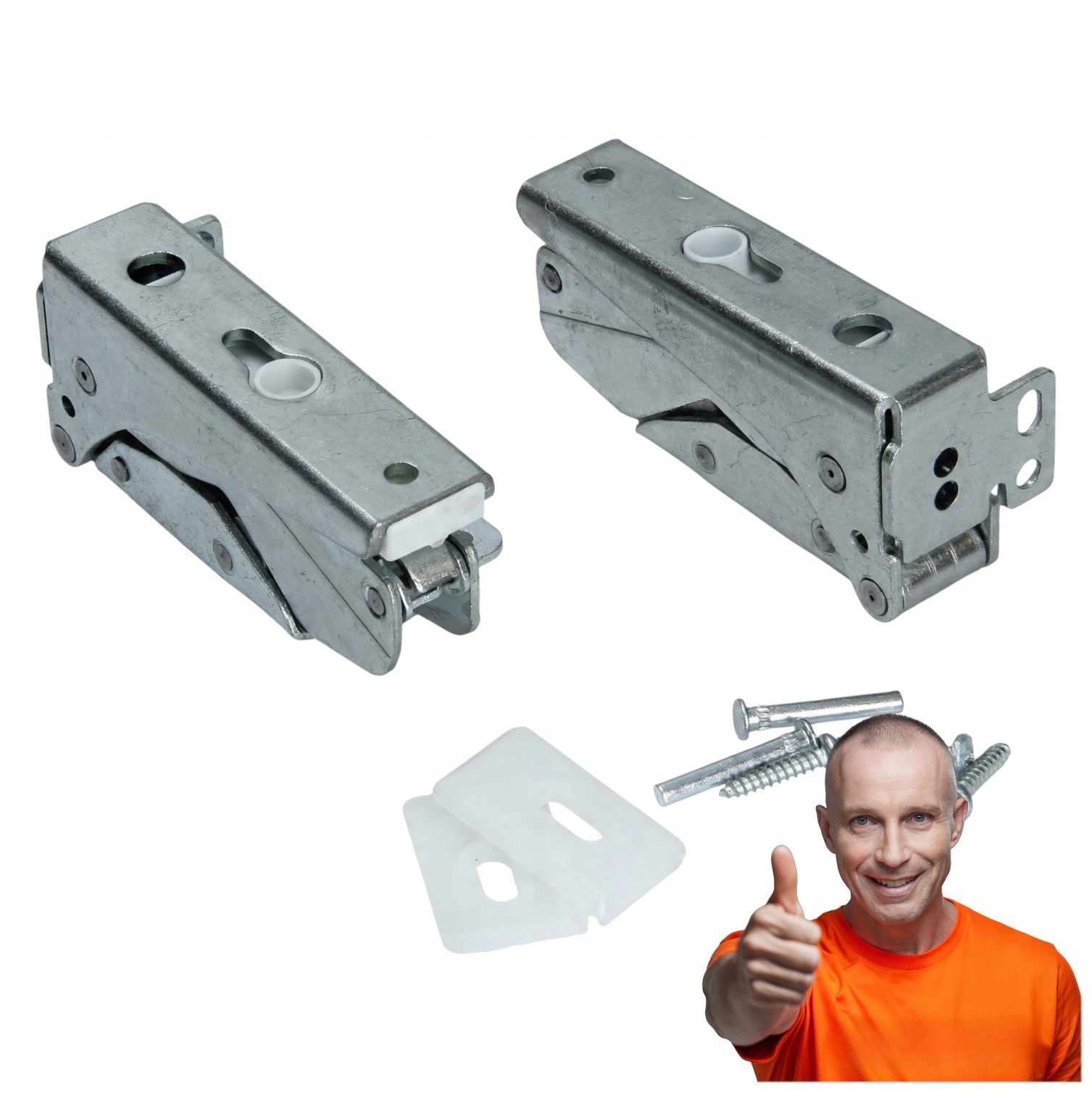 Spodní závěs Horní dveře chladničky pod vestavnou skříňku Amica 2X Závěs