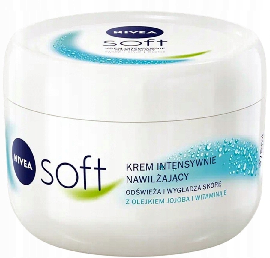 

Nivea Soft Krem 375ml Intensywnie Nawilżający Duży