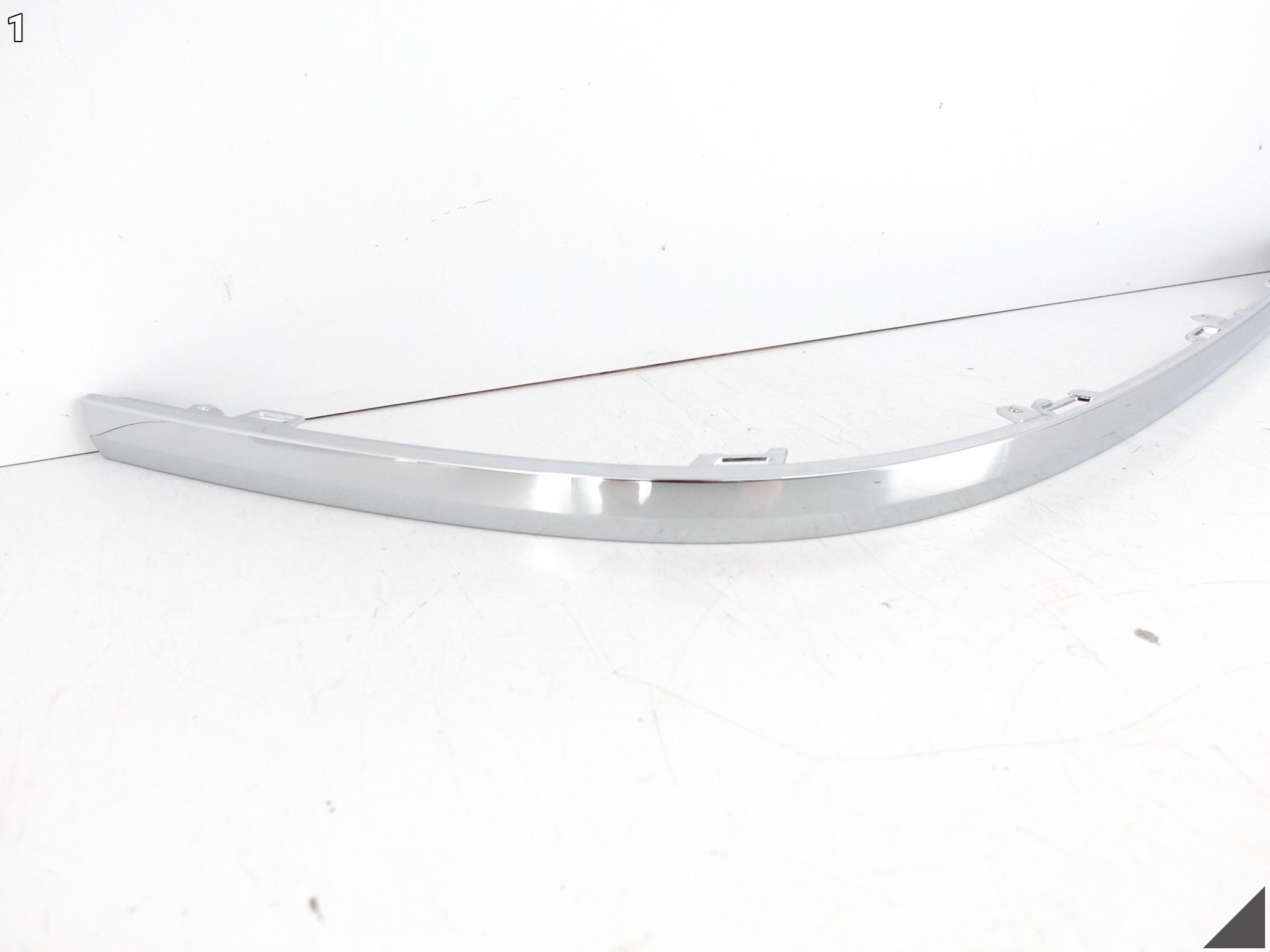 AUDI A8 4N0 D5 17-21 bumper decorative trim CHROM left rear part 4N0853555