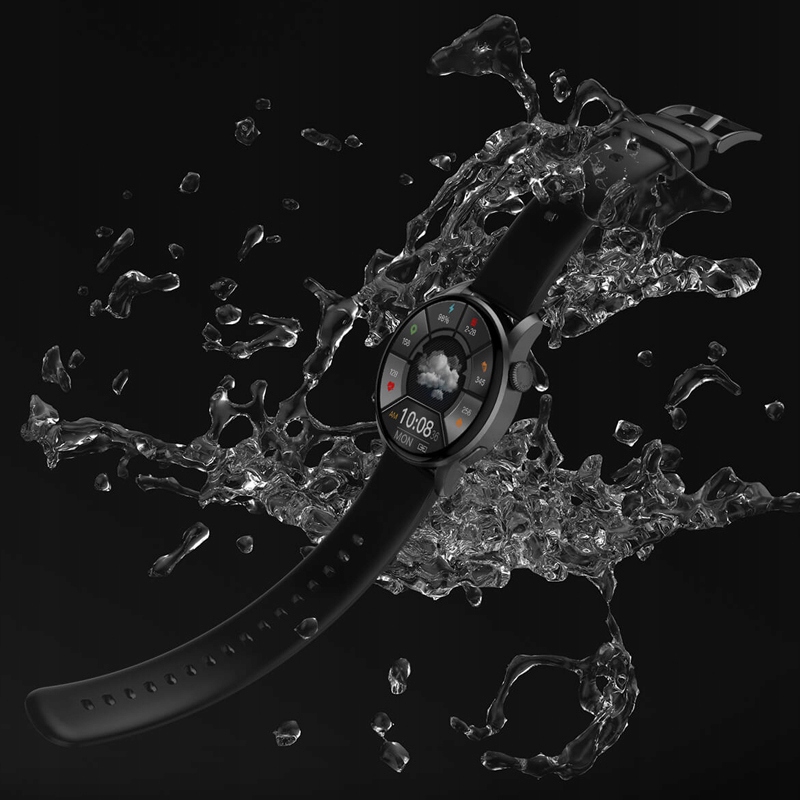 SMARTWATCH ZEGAREK MĘSKI ROZMOWY PL MENU 2 PASKI Model inny