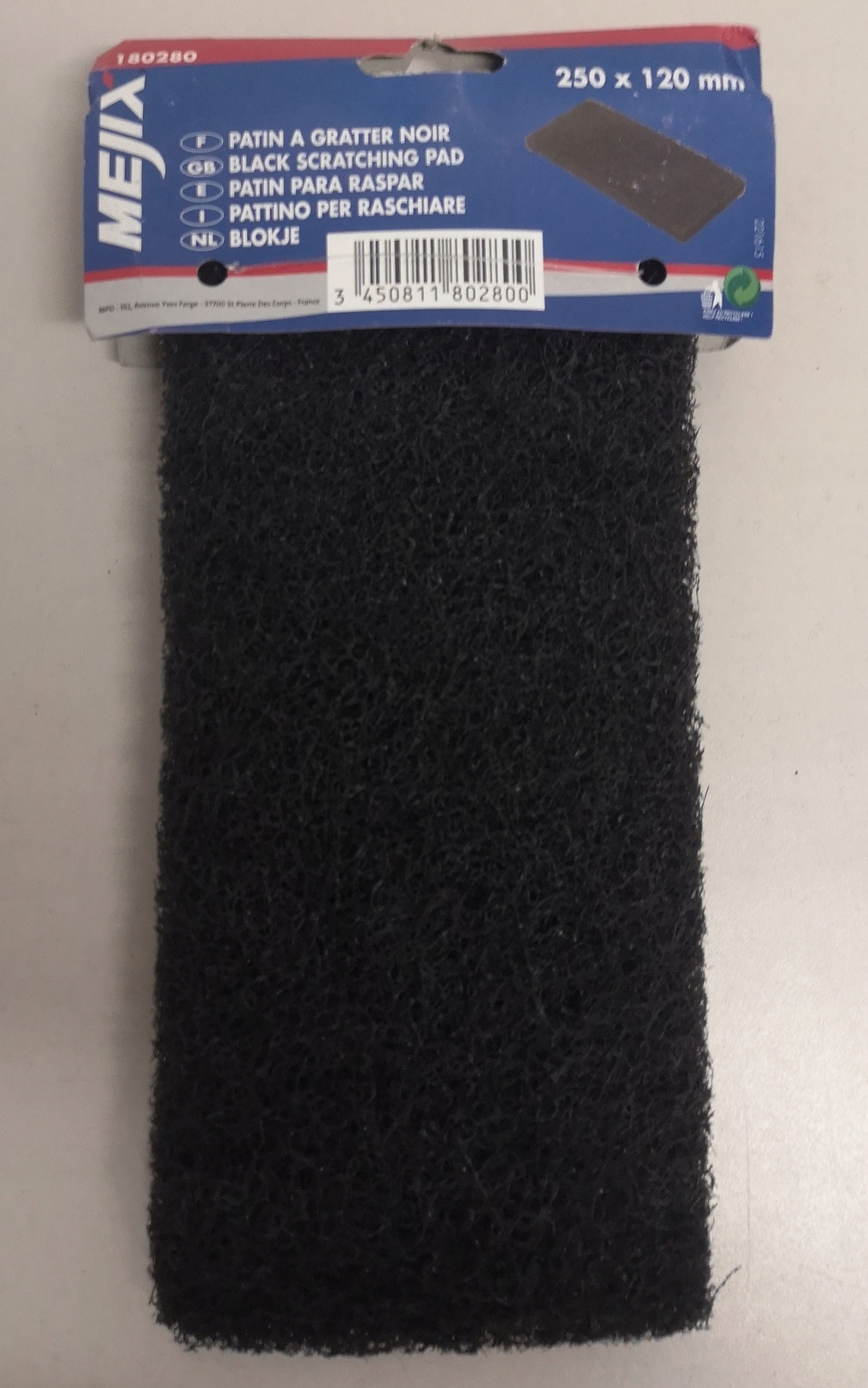 Mejix 180280 - Gąbka warsztatowa 25x12 Marka Mejix