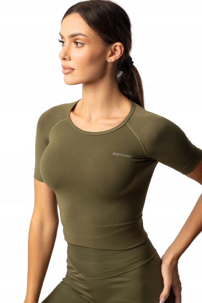 Spaio Rashguard Adapt krótki rękaw khaki S