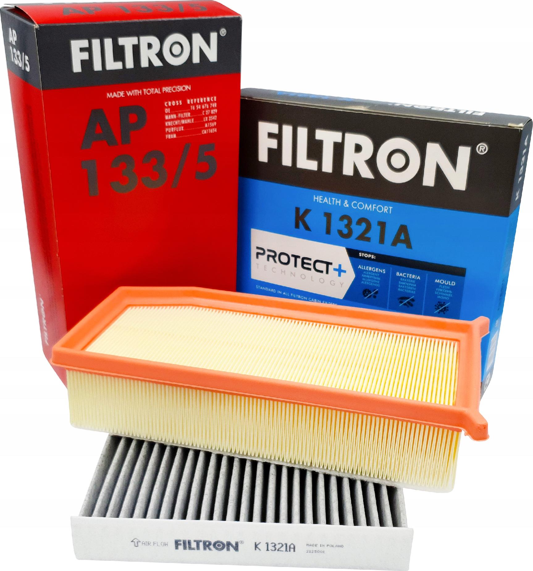 FILTRON ZESTAW FILTRÓW RENAULT CAPTUR 1.5dCi