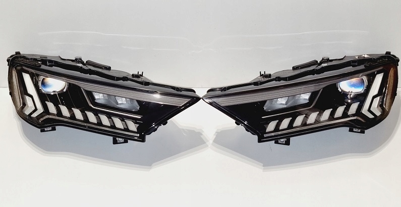 REFLEKTOR LEWY PRAWY FULL LED AUDI Q7 LIFT MATRIX 4M0941039C 4M0941040C