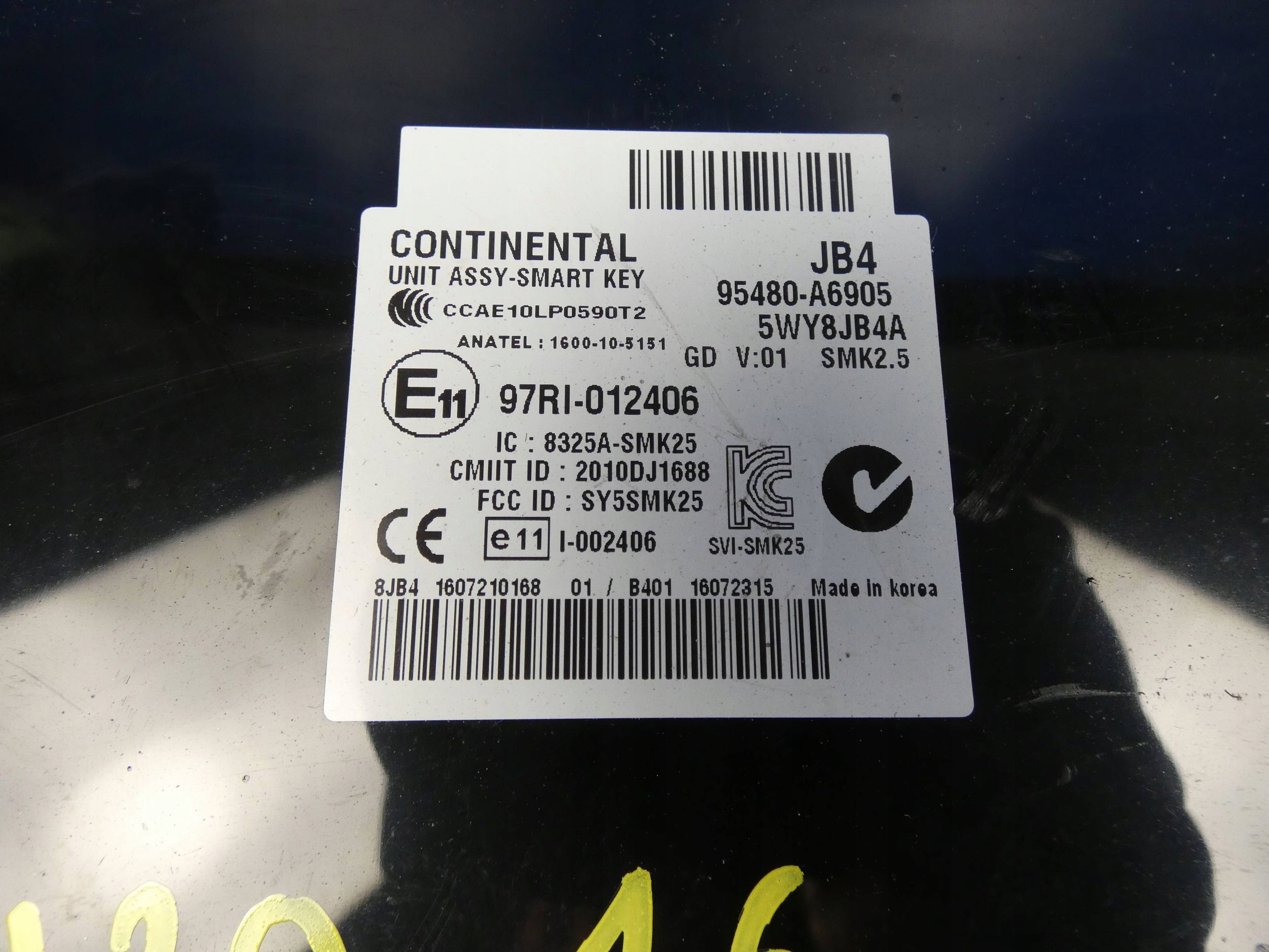 HYUNDAI I30 II CEED modul Bedienteil KEYLESS